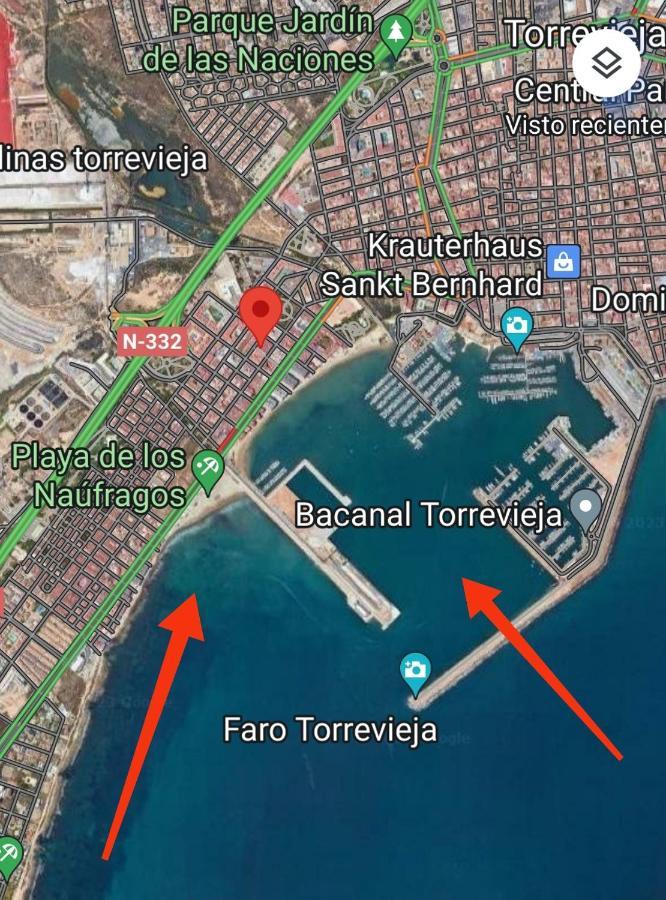 Big Penthouse For 10 Per Apartment Torrevieja Ngoại thất bức ảnh